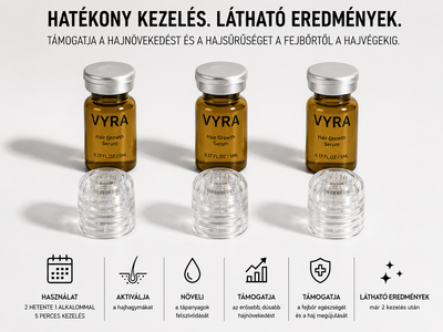 GROW Arany Mikrotűs Hajnövesztő Kezelés Férfiaknak