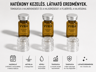 GROW Arany Mikrotűs Hajnövesztő Kezelés Férfiaknak