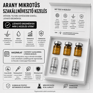 GROW Arany Mikrotűs Szakállnövesztő Kezelés Férfiaknak