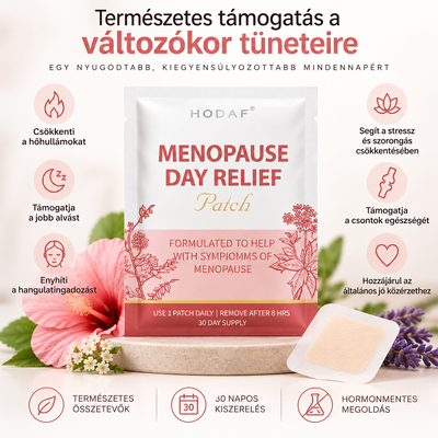 MenoPatch-Menopauzán segítő tapasz